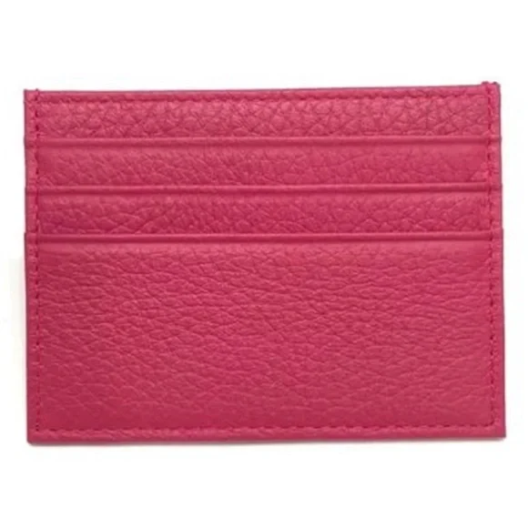 Pick one! NWT genuine leather minimalist slim wallet credit card holder - Picture 4 of 5